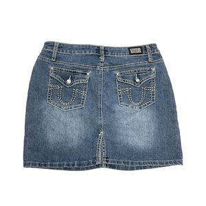 Earl jeans vintage denim skirt size 10 US washed blue size Y2K Jeans